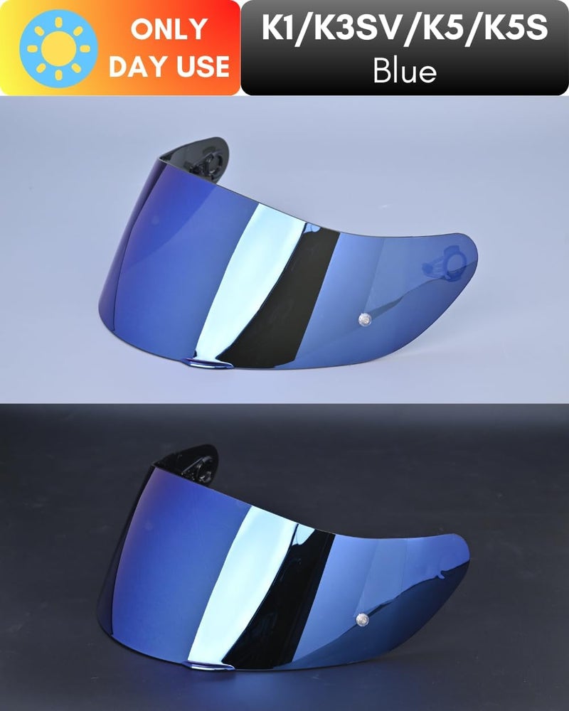 Logto Motorcycle Helmet Visor for K1 K3SV K5 K5-S Visor Helmet Visor Replacement Uv Protection Anti-Scratch, Universal - Image 4